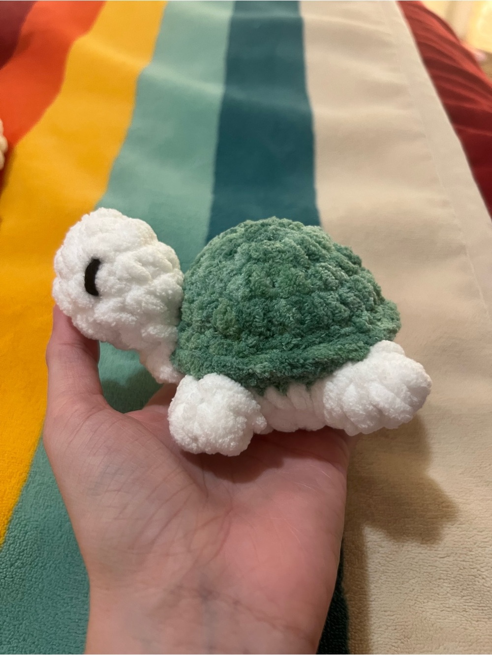 Plush Crocheted Turtle 🐢